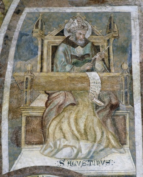 Sant'Agostino vescovo e Dottore della Chiesa