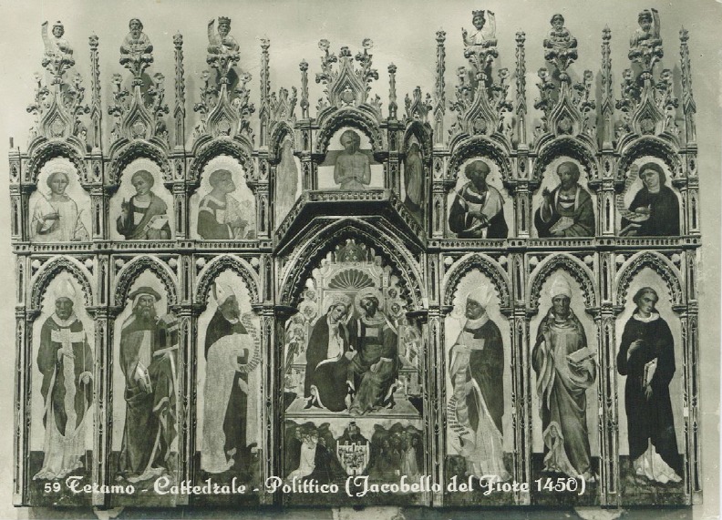 Polittico del Duomo di Teramo opera di Jacobello da Fiore
