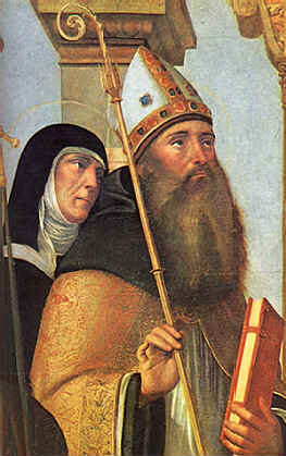 Madonna Feliciani con sant'Agostino e Monica