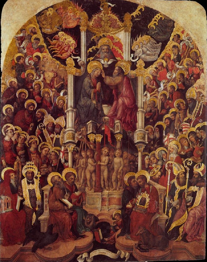 Incoronazione della Vergine nella gloria dei santi