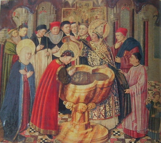 Battesimo di sant'Agostino a Milano