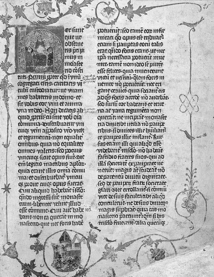 Sant'Agostino consegna la regola ai canonici regolari