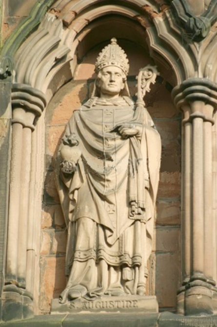 Sant'Agostino vescovo e cardioforo