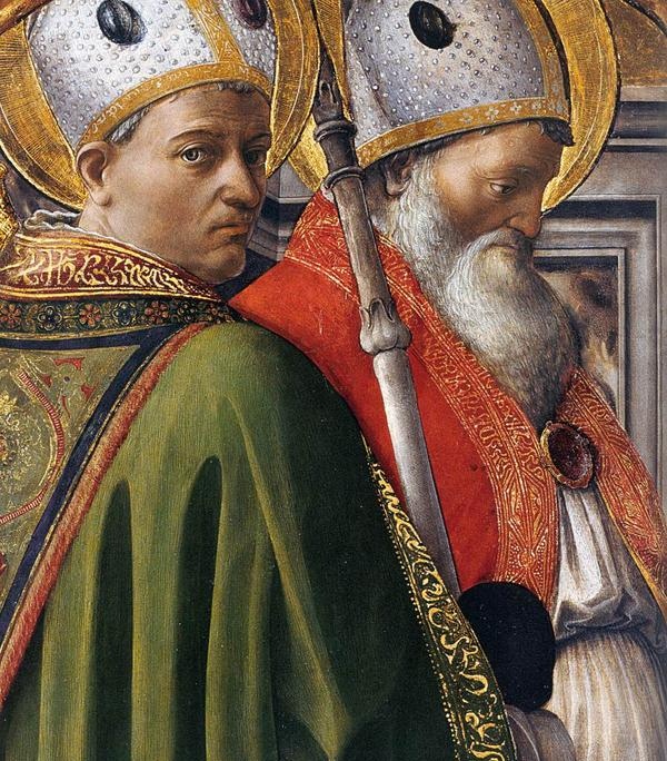 Agostino e i Dottori della Chiesa di Filippo Lippi