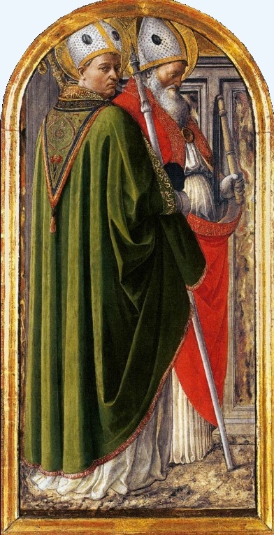 Agostino e i Dottori della Chiesa di Filippo Lippi