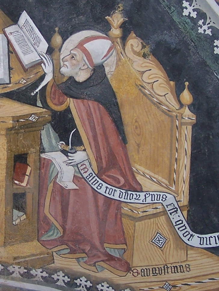 Sant'Agostino vescovo e Dottore della Chiesa