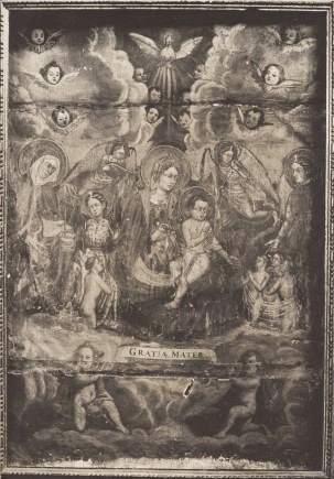 Madonna del Soccorso tra santa Monica e san Michele Arcangelo