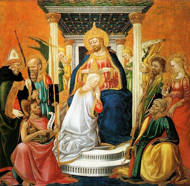 Incoronazione della Vergine e santi