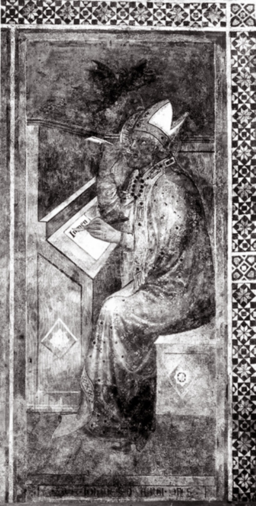 Sant'Agostino nel suo studio