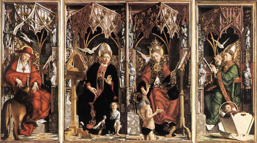 Pala dei Quattro Dottori della Chiesa di Michael Pacher