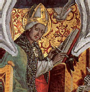 Sant'Agostino Padre della Chiesa di Michael Pacher