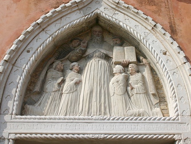 Sant'Agostino vescovo e Dottore della Chiesa
