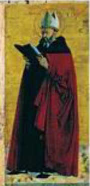 Piero della Francesca, Sant'Agostino a San Sepolcro, Pinacoteca Comunale, anta del Polittico della Misericordia