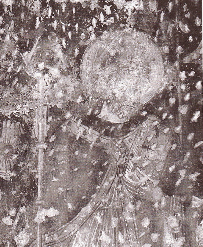 Particolare di sant'Agostino vescovo