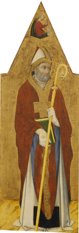Sant'Agostino e un Angelo annunciante