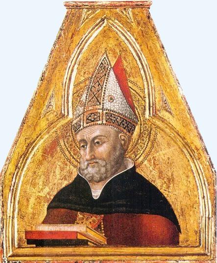 Trinità, Vergine, Agostino e Lorenzo a Pesaro, chiesa di S. Agostino