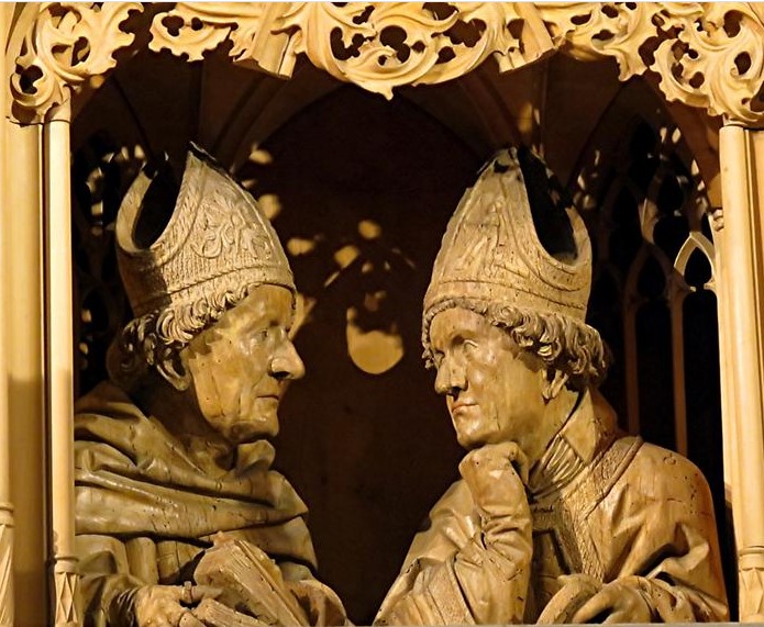 Sant'Agostino e sant'Ambrogio