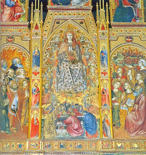 Trittico dell'Assunzione con i Santi e le Sante di Montepulciano