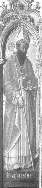 Annunciazione della Vergine con Agostino e Santi