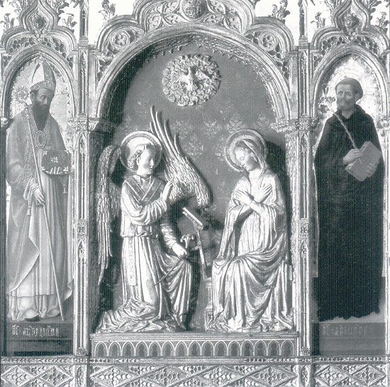 Annunciazione della Vergine con Agostino e Santi