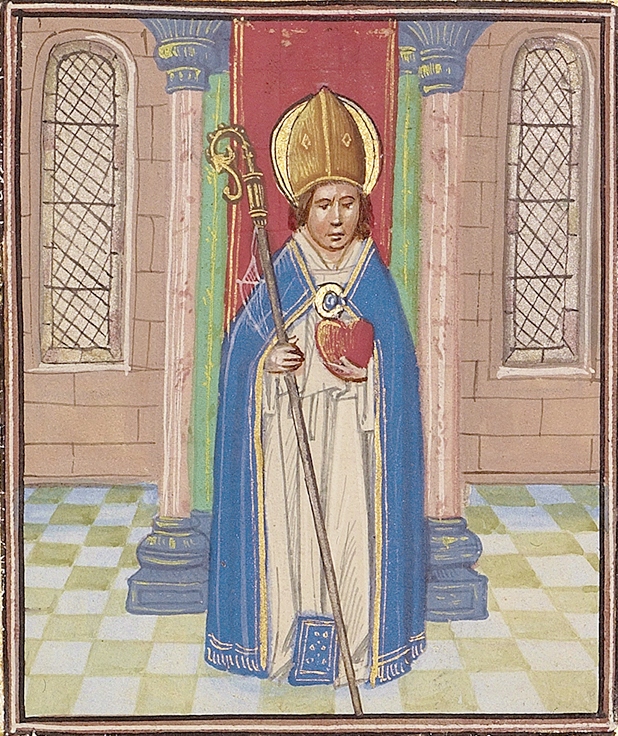 Agostino vescovo e cardioforo