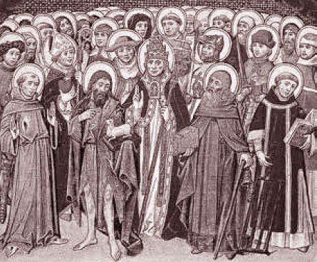 Agostino con tutti i santi