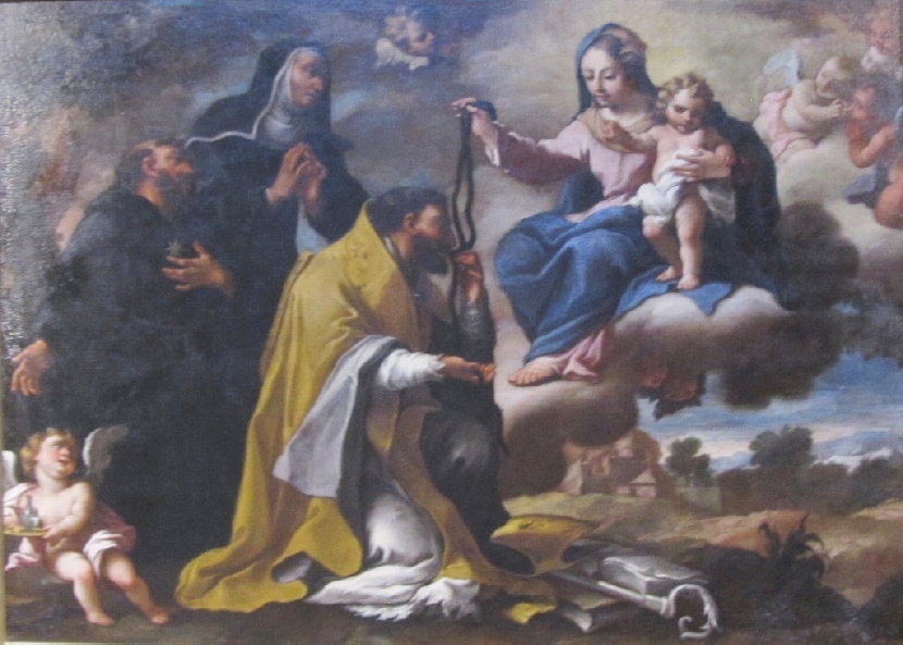 La Madonna della Cintura con i santi Agostino e Monica