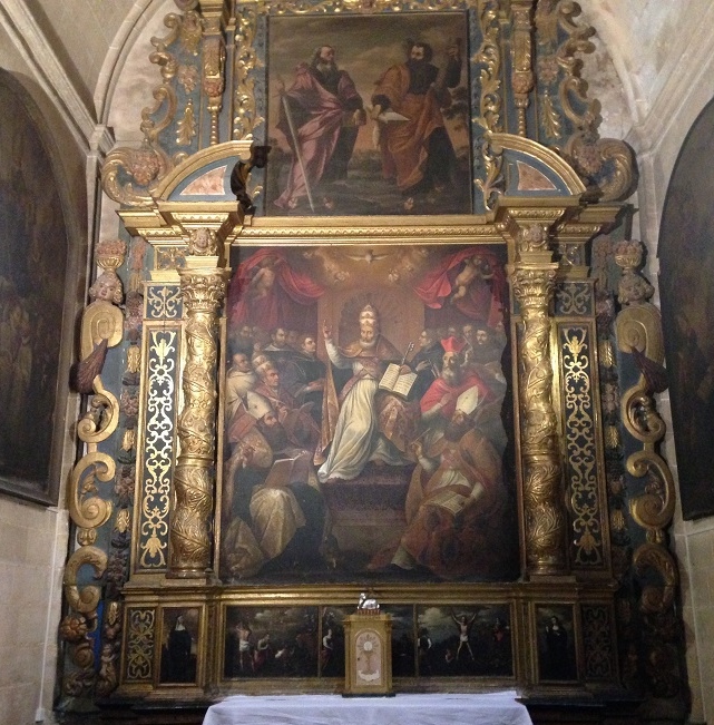 San Pietro in cattedra con i Dottori della Chiesa