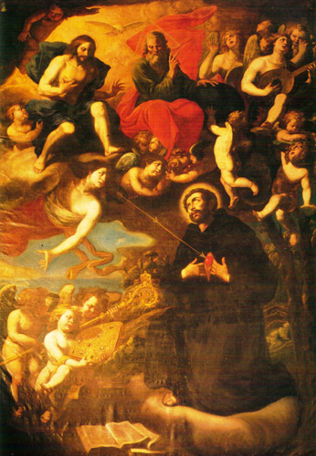 Agostino colpito dall'amore di Dio