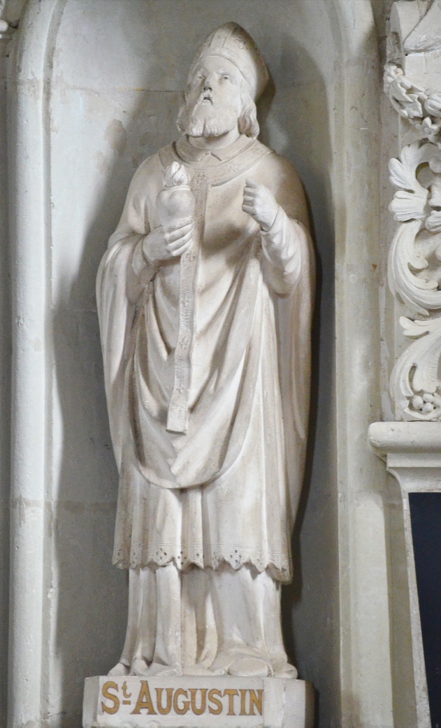 Sant'Agostino vescovo e cardioforo