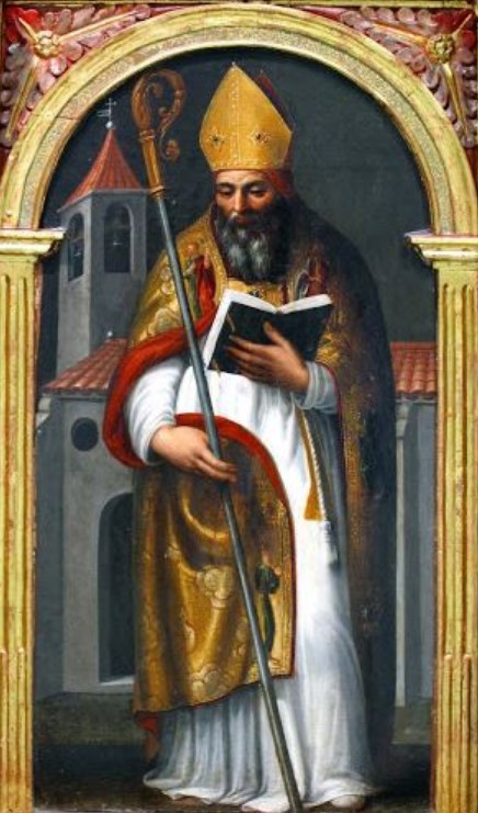 Sant'Agostino vescovo e Dottore della Chiesa