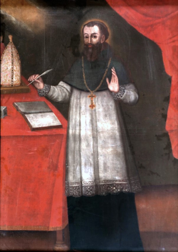 Agostino nel suo studio