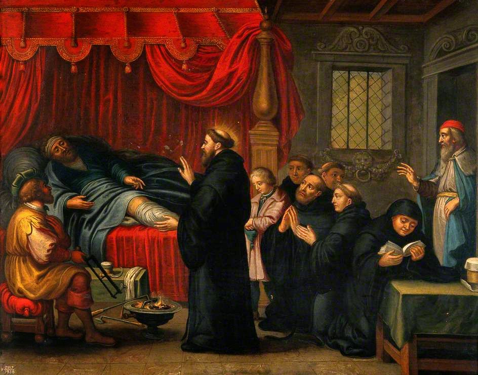 Agostino guarisce Innocenzo di Cartagine