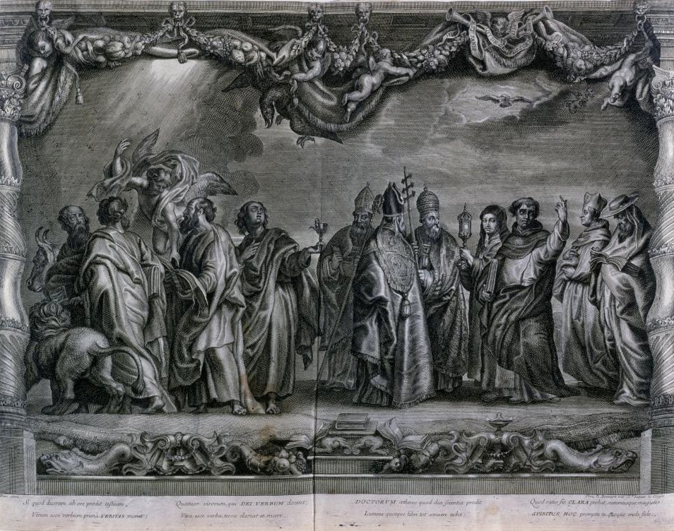 I quattro evangelisti e i Difensori del dogma dell'Eucaristia
