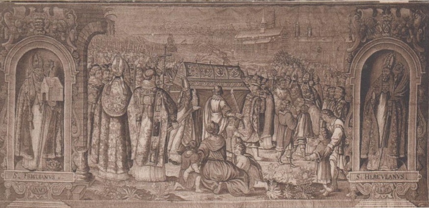 Traslazione del corpo di Agostino da Genova a Pavia