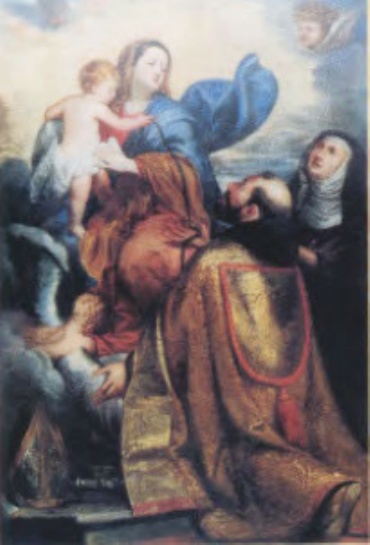 La Madonna della Cintura con i santi Agostino e Monica