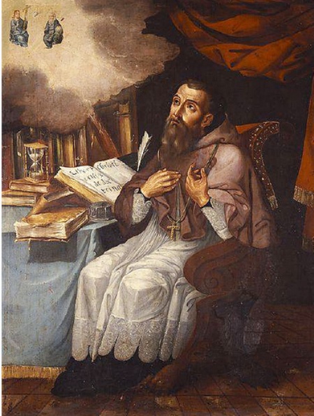Agostino scrive ispirato dalla Trinità