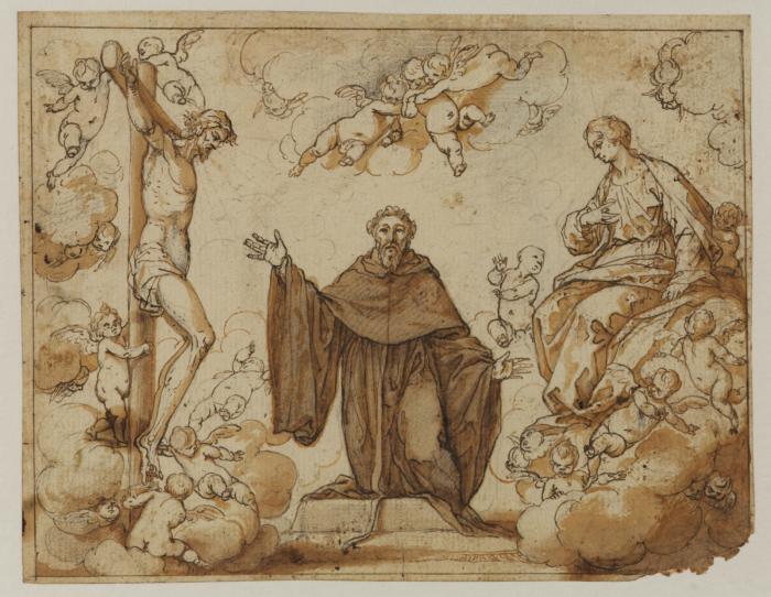Sant'Agostino tra il sangue di Cristo e il latte della Vergine