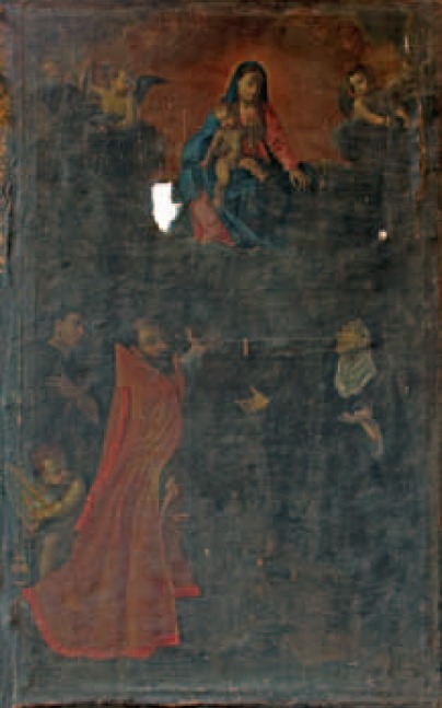 Madonna della cintura con Agostino e Monica