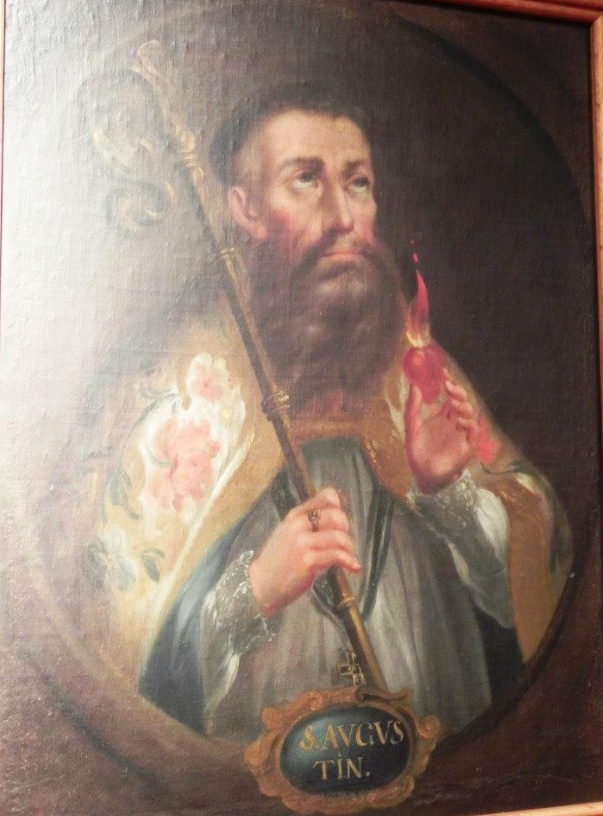 Sant'Agostino vescovo e cardioforo