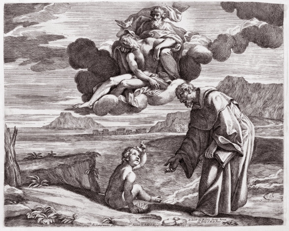 Agostino medita il mistero della Trinità