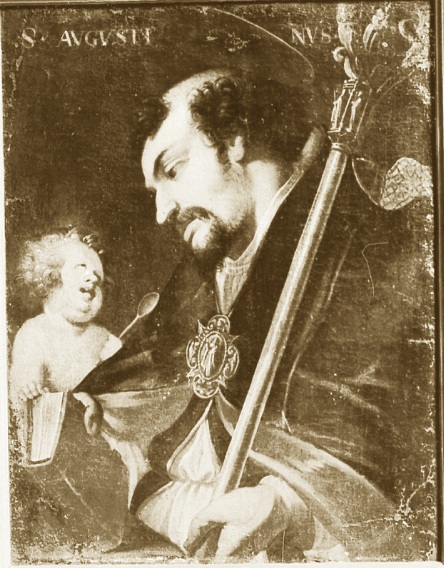 Sant'Agostino e il bambino sulla spiaggia