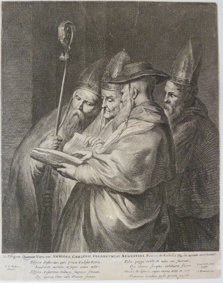 Sant'Ambrogio, San Gregorio, San Gerolamo e Sant'Agostino