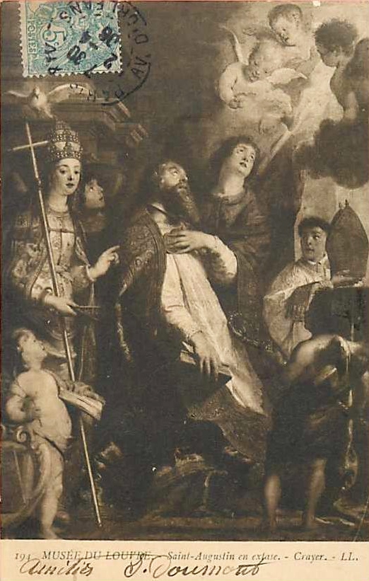 Agostino ferito dall'amore di Cristo