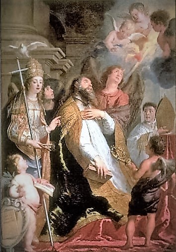Agostino ferito dall'amore di Cristo