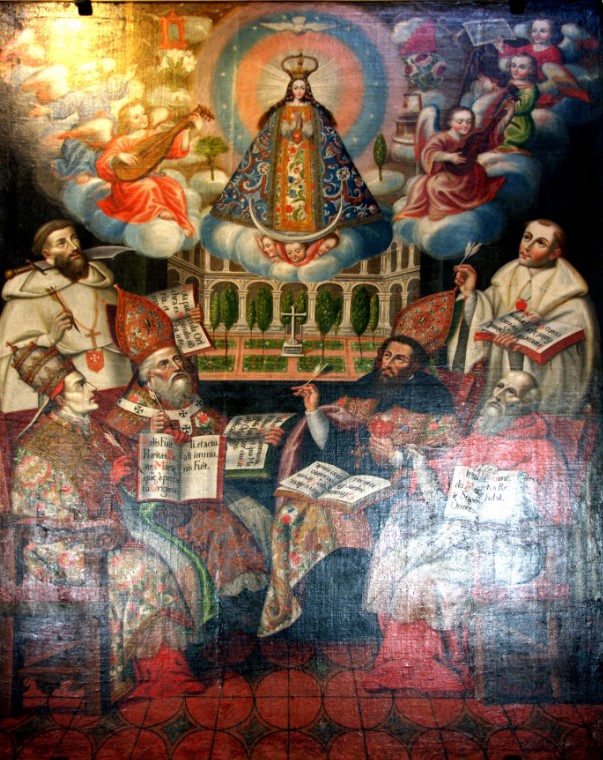 Agostino e l'Immacolata Concezione