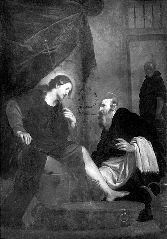 Sant'Agostino e il Cristo pellegrino