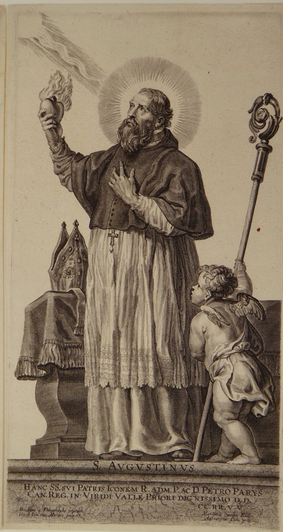 Agostino vescovo e cardioforo