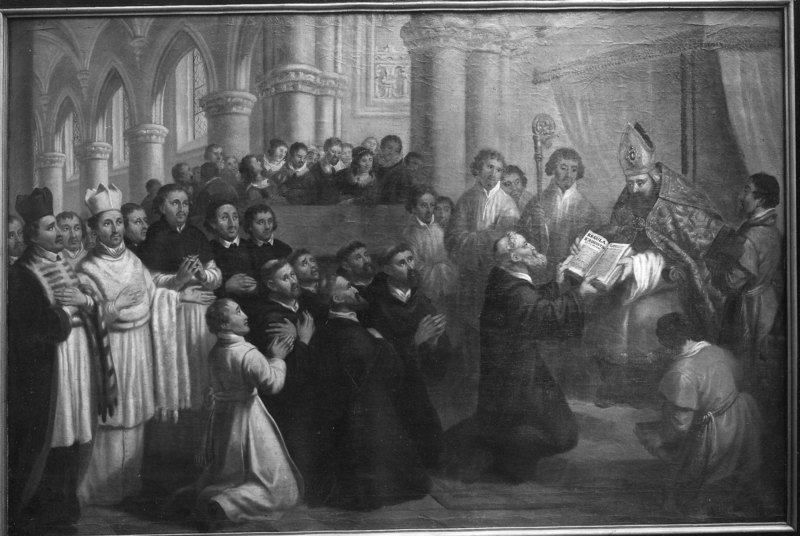 Sant'Agostino presenta la sua regola