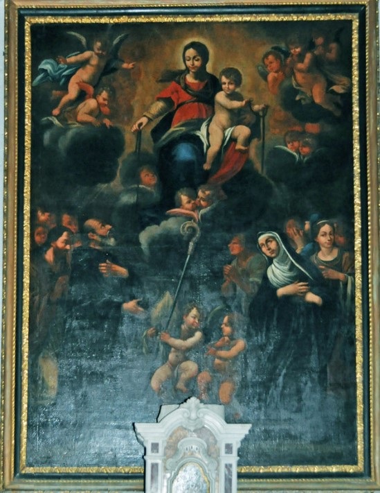 Madonna della cintura con i santi Agostino e Monica